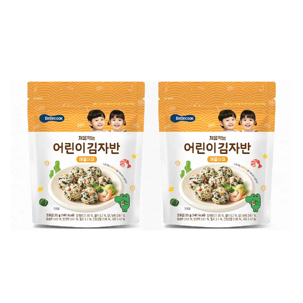 韓國 Bebecook 寶膳 幼兒鹽巴 2入組(40gx2) 歷史價格詳細信息