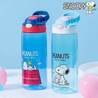 【優貝選】史努比 SNOOPY 兒童 吸管式/直飲式 兩用背帶水壺 歷史價格詳細信息