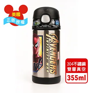 【美國膳魔師THERMOS】復仇者聯盟  迪士尼不鏽鋼吸管水壺355ML 價格比較,價格查詢,歷史價格詳細信息