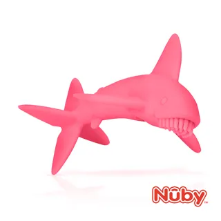 Nuby 鯊魚固齒器-藍/粉【佳兒園婦幼館】 歷史價格詳細信息