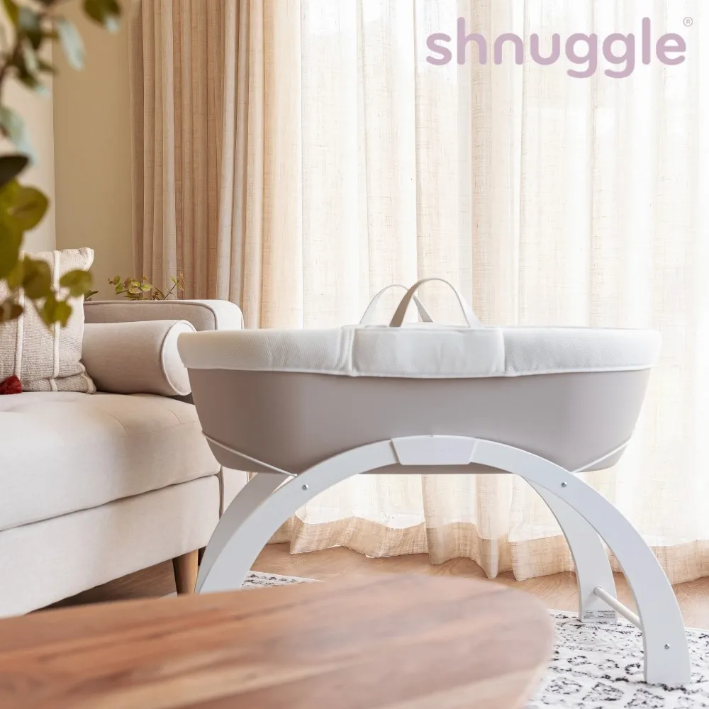 英國 Shnuggle 甜夢嬰兒床Dreami 星空黑【麗兒采家】 歷史價格詳細信息