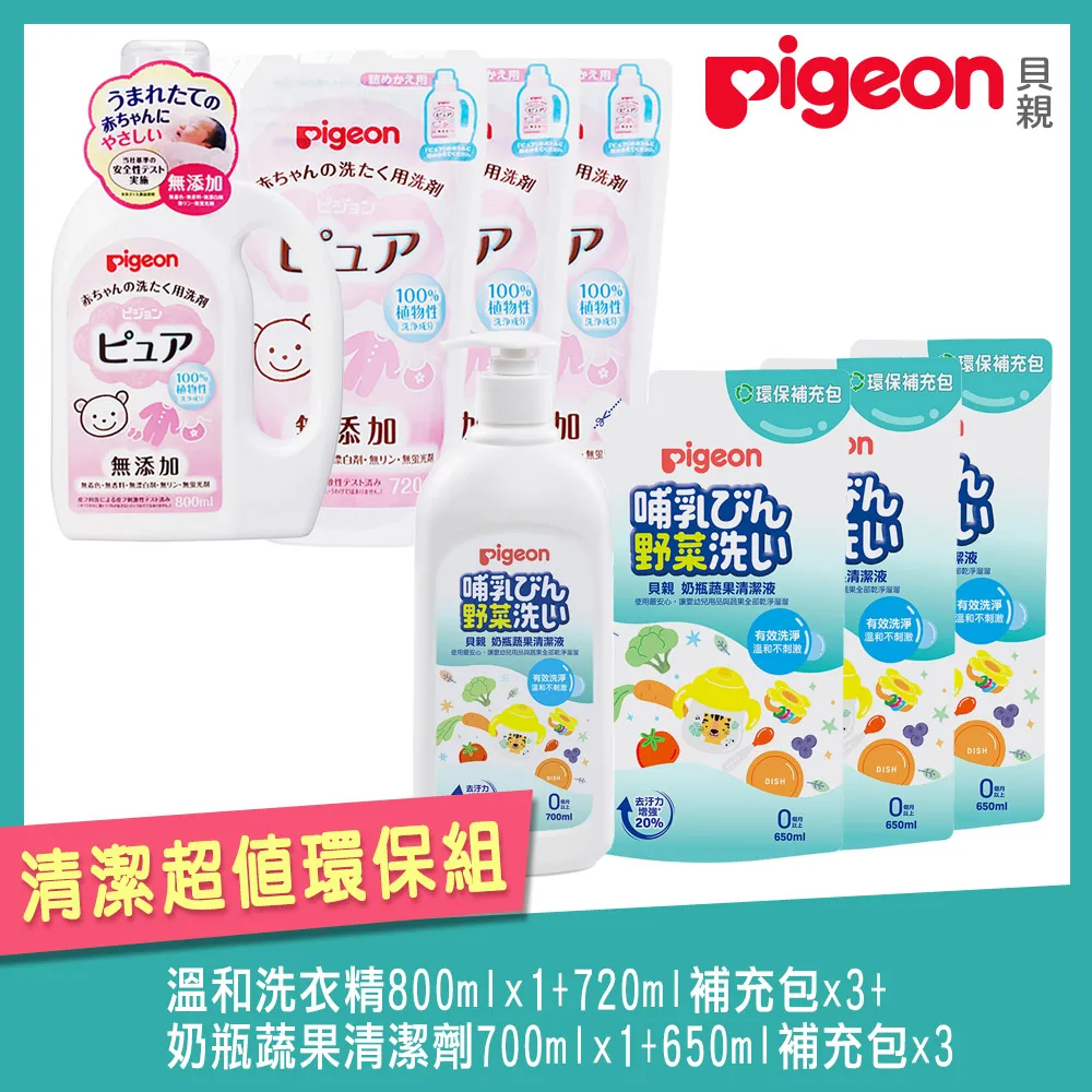 Pigeon貝親 嬰兒洗衣精(瓶裝500ml/補充450ml) 米菲寶貝 歷史價格詳細信息