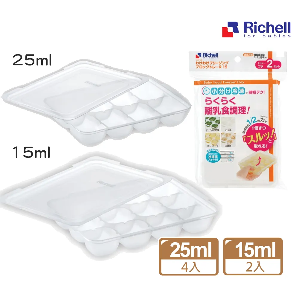 Richell 利其爾-第二代離乳食連裝盒15ml/2入 歷史價格詳細信息