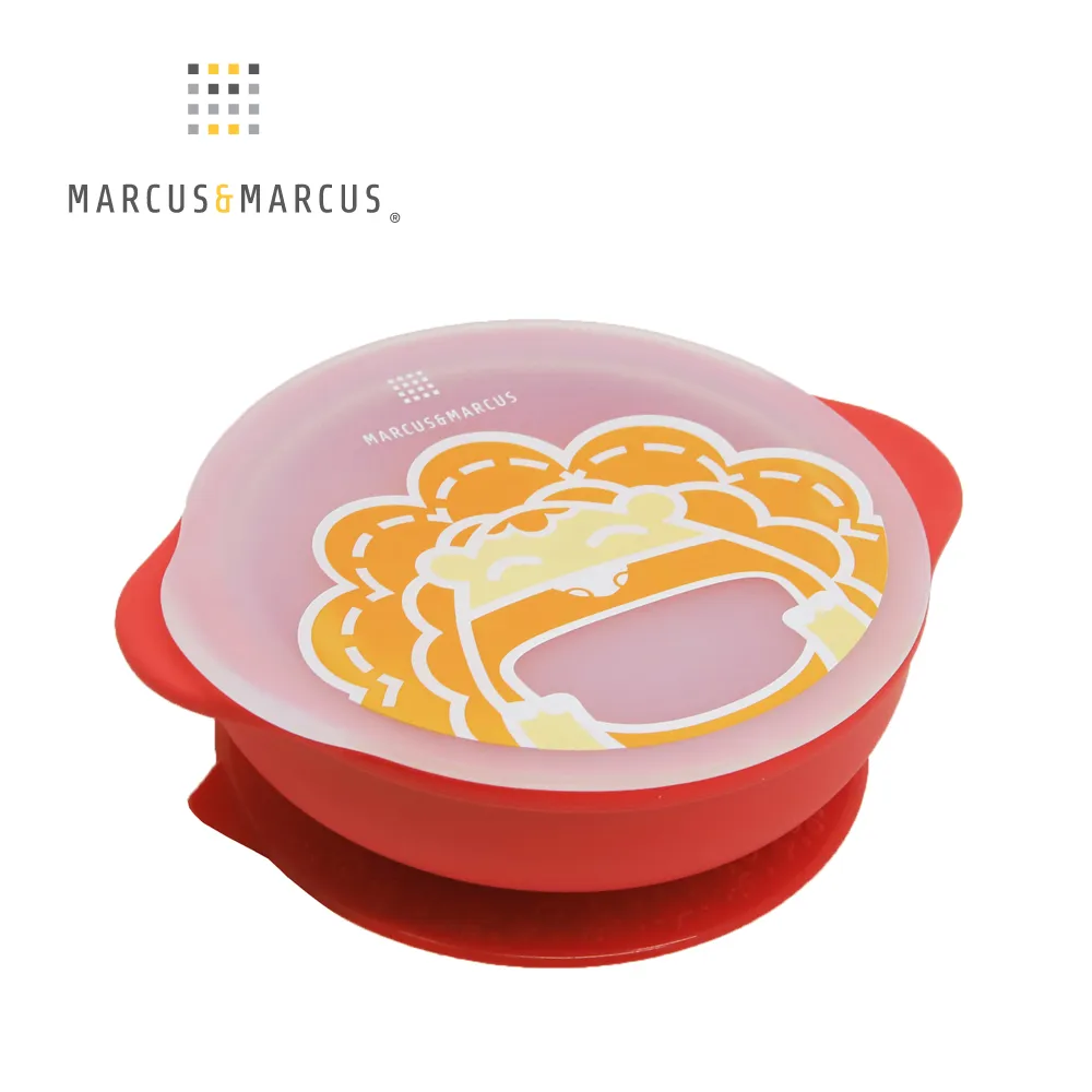 【MARCUS＆MARCUS】動物樂園幼兒自主學習吸盤碗含蓋(6款可選) /河馬/長頸鹿/鯨魚/獅子/大象/粉紅豬 歷史價格詳細信息