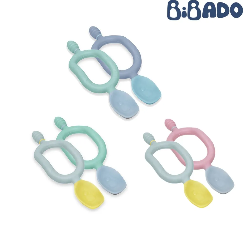 英國BiBADO 挖挖湯匙-台灣總代理-學習餐具 沾匙 固齒器 湯匙 副食品 BLW 【BabyGarden】 歷史價格詳細信息