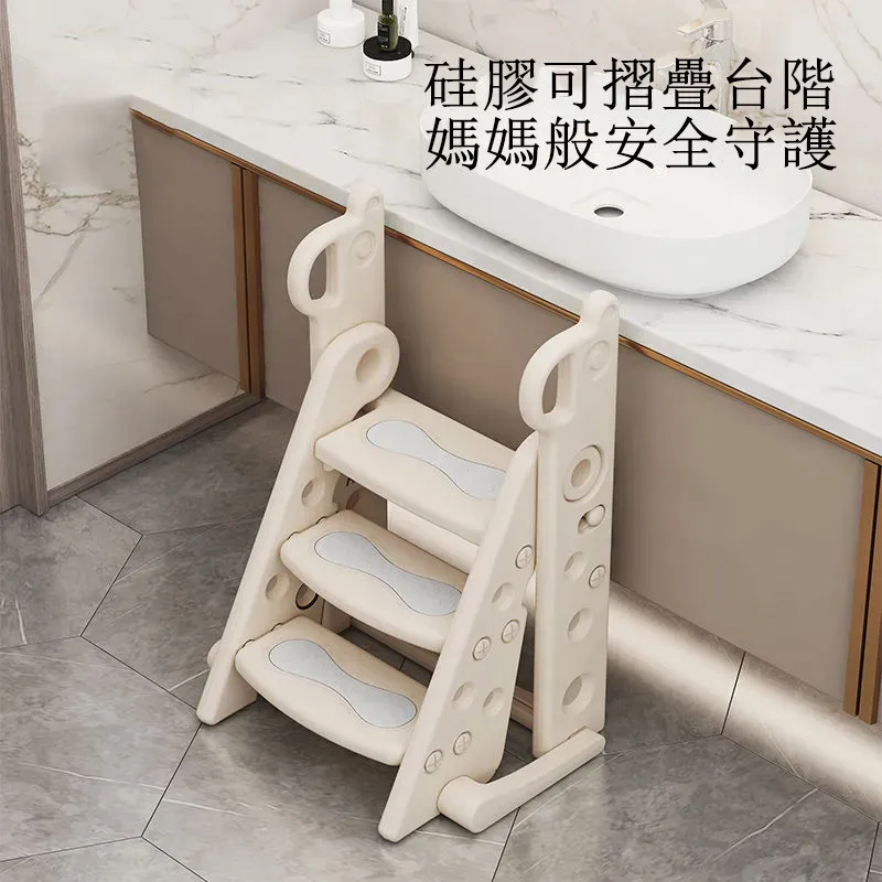 兒童洗手凳實木學習塔寶寶衛生間洗漱凳廚房踩踏凳二擋調節 歷史價格詳細信息