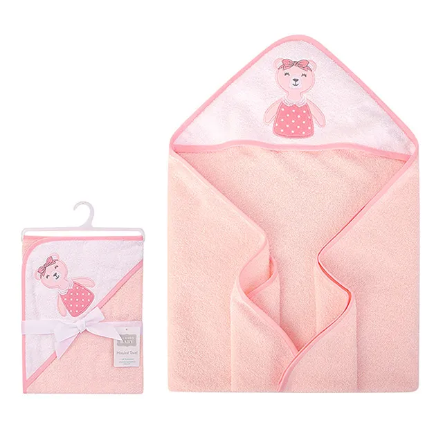 美國 luvable friends 嬰幼兒動物造型連帽浴巾/包巾_76x76cm_小企鵝_LF16426 歷史價格詳細信息