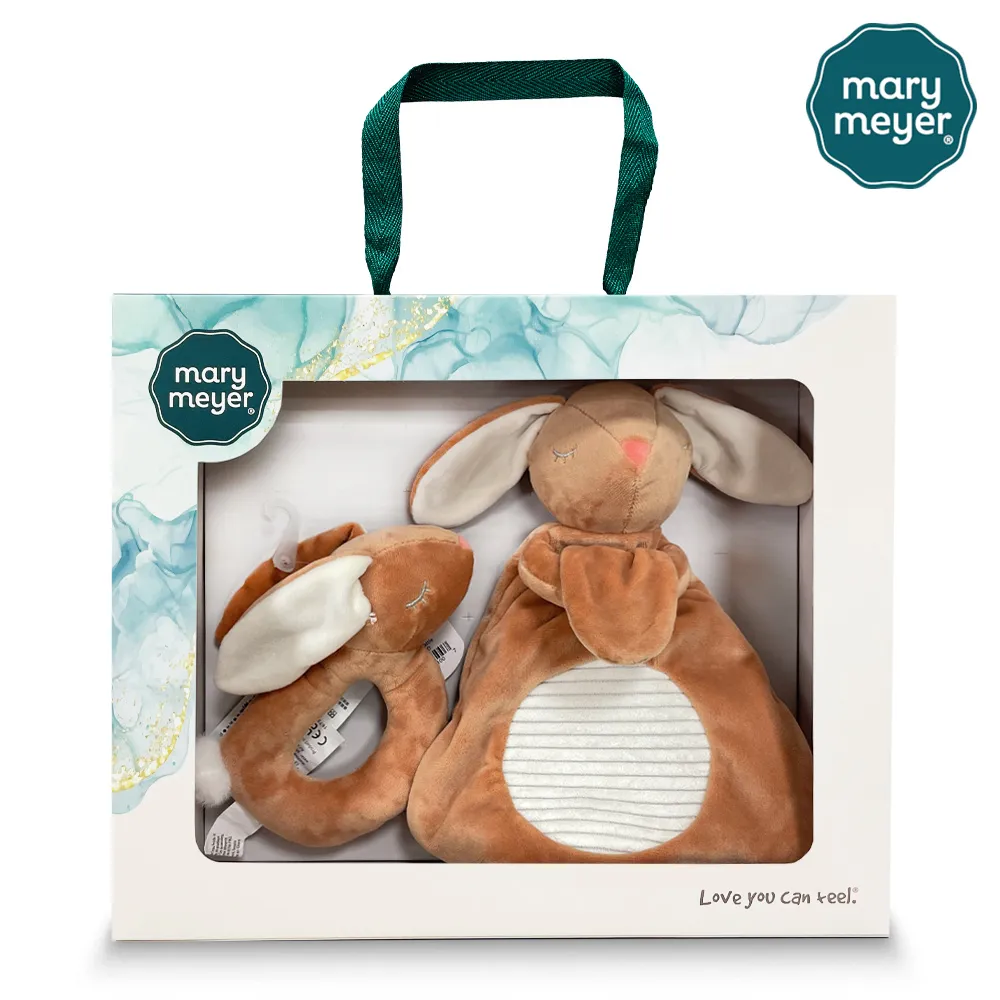 【MaryMeyer】咪兔奢藏禮盒（安撫玩偶+故事繪本+柔軟手搖鈴+玩偶安撫巾） 歷史價格詳細信息