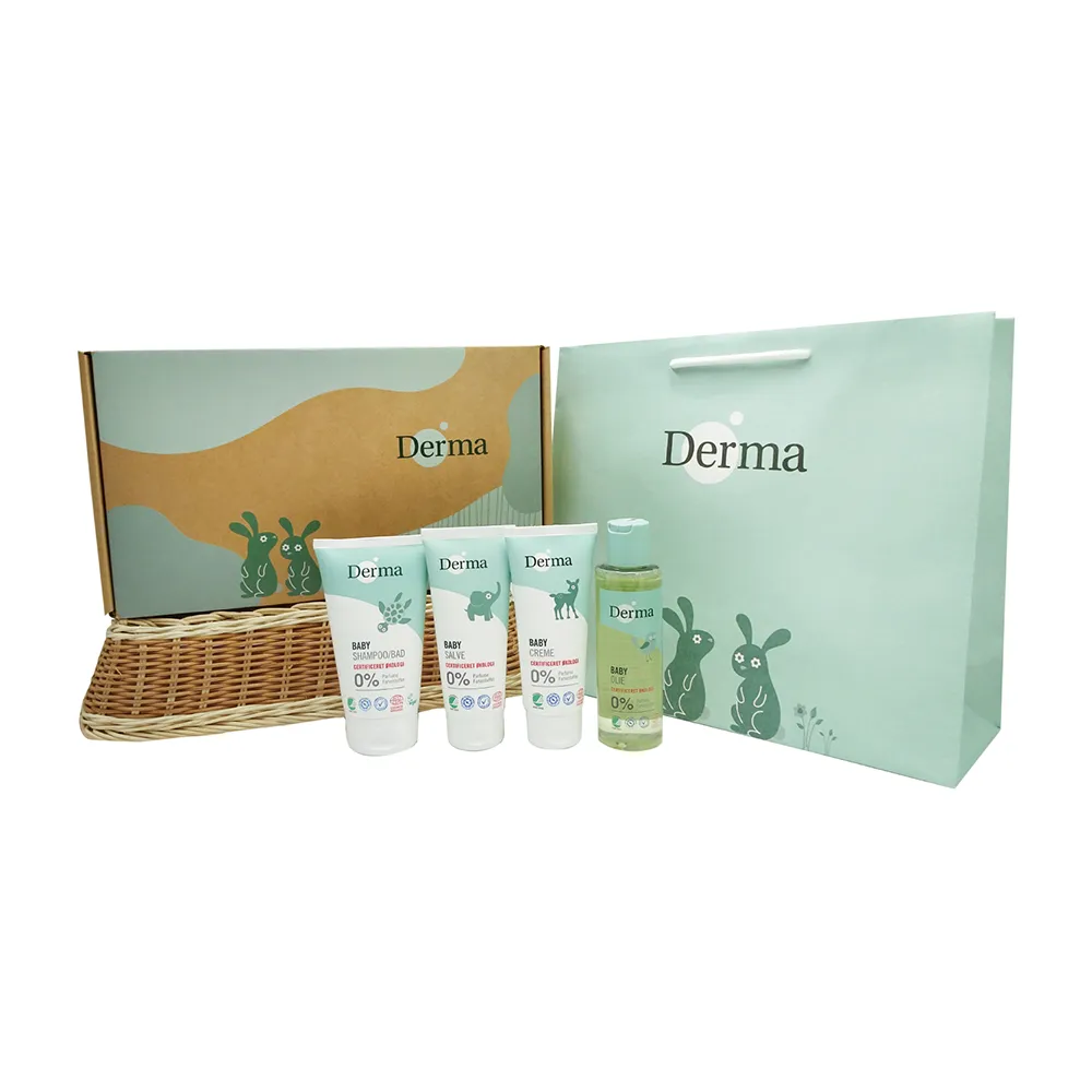 【Derma】寵愛寶寶新生禮-沐浴露+護膚霜+萬用膏+浴油(敏感肌 無添加 寶寶超值組 輕便旅行組 彌月禮盒) 歷史價格詳細信息