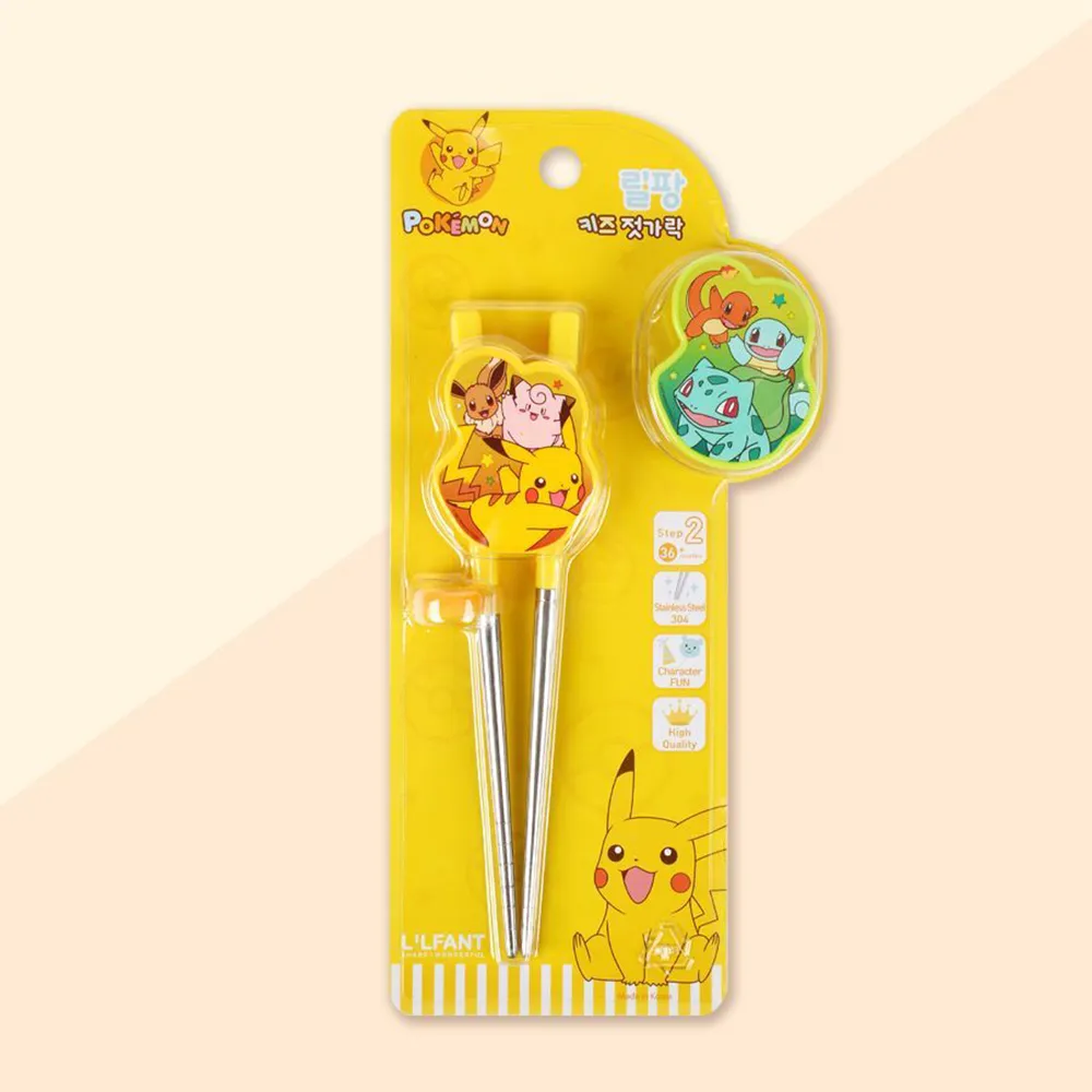 韓國Lilfant 寶可夢Pokemon 皮卡丘不鏽鋼餐盤 歷史價格詳細信息