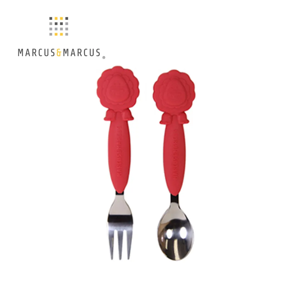 Marcus & Marcus 動物樂園不鏽鋼叉匙餐具組 (共6色可選)【佳兒園婦幼館】 歷史價格詳細信息