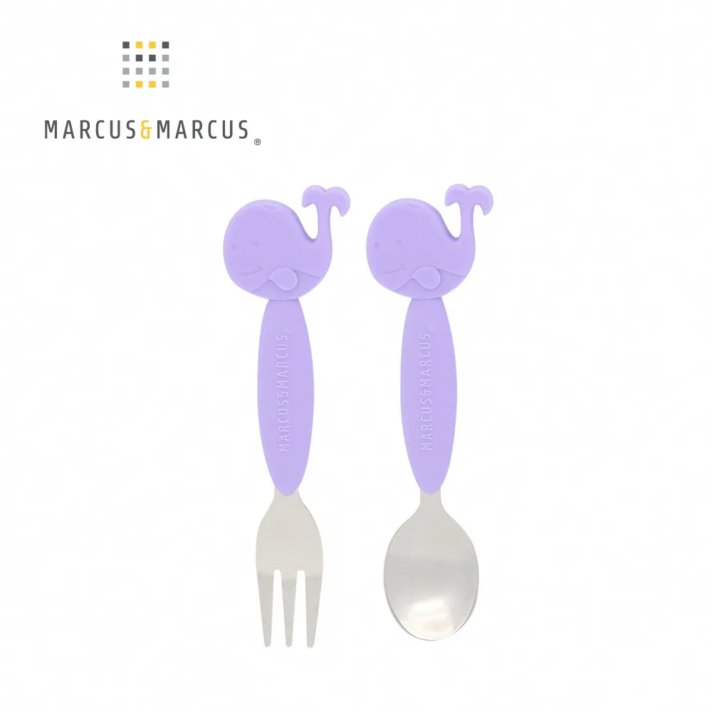 Marcus & Marcus 動物樂園不鏽鋼叉匙餐具組 (共6色可選)【佳兒園婦幼館】 歷史價格詳細信息