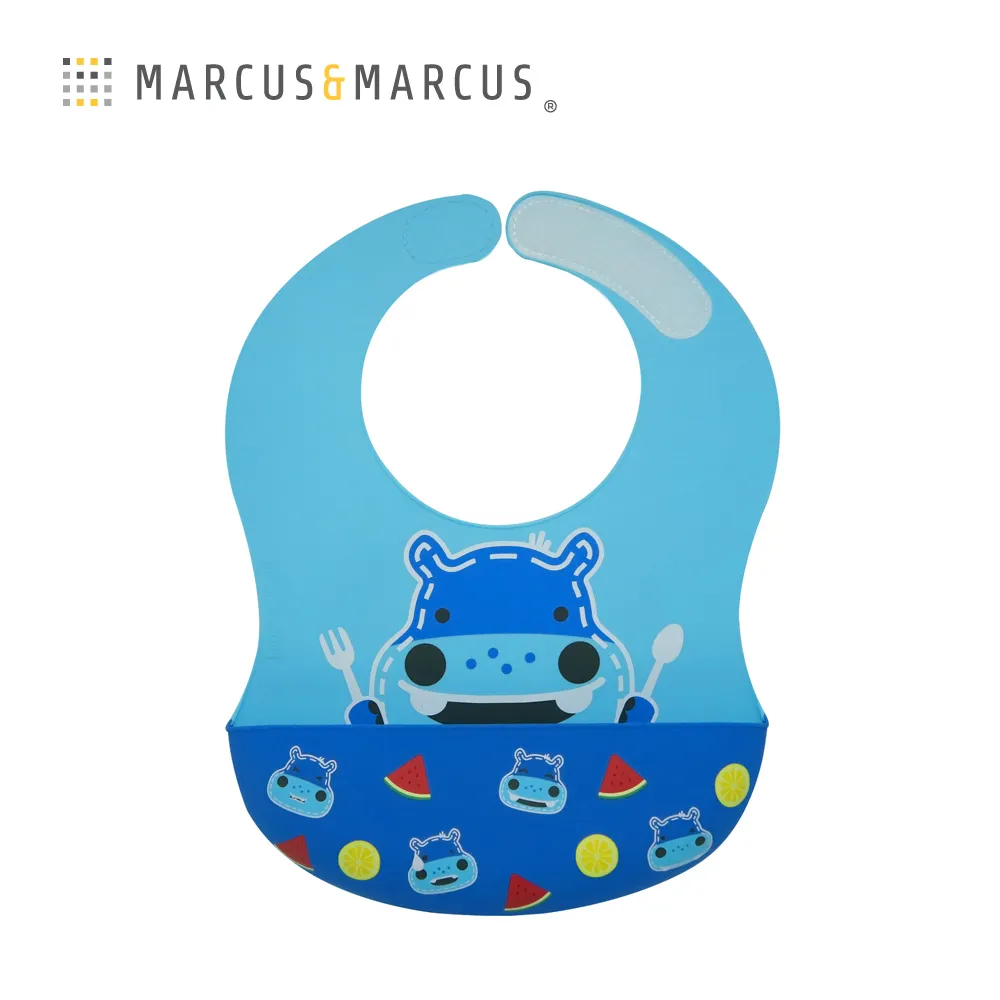 MARCUS＆MARCUS　動物樂園大口袋寬版矽膠立體圍兜-貓熊 歷史價格詳細信息