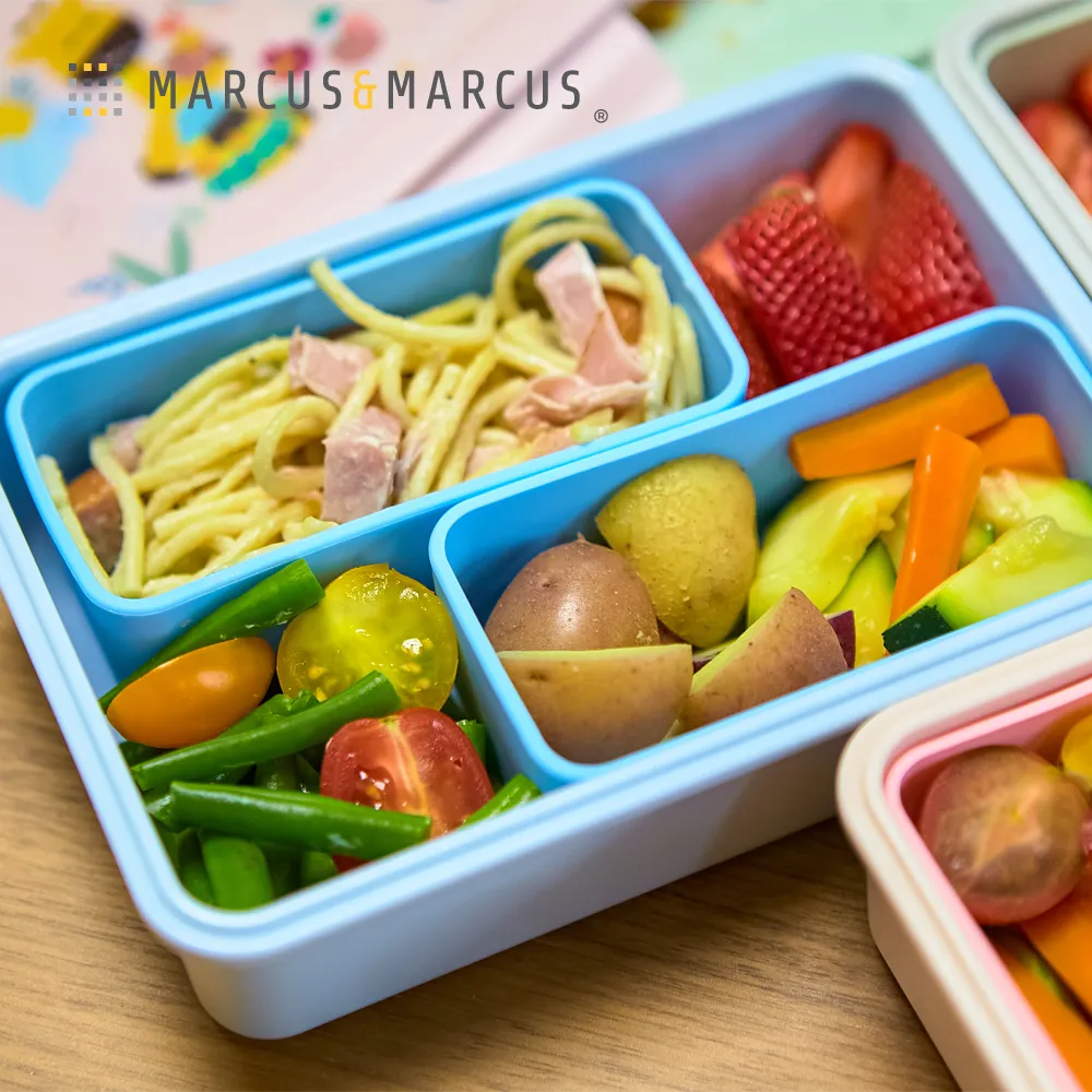 MARCUS＆MARCUS　輕巧餐盒保溫袋2入組(餐盒+餐袋)-藍 歷史價格詳細信息