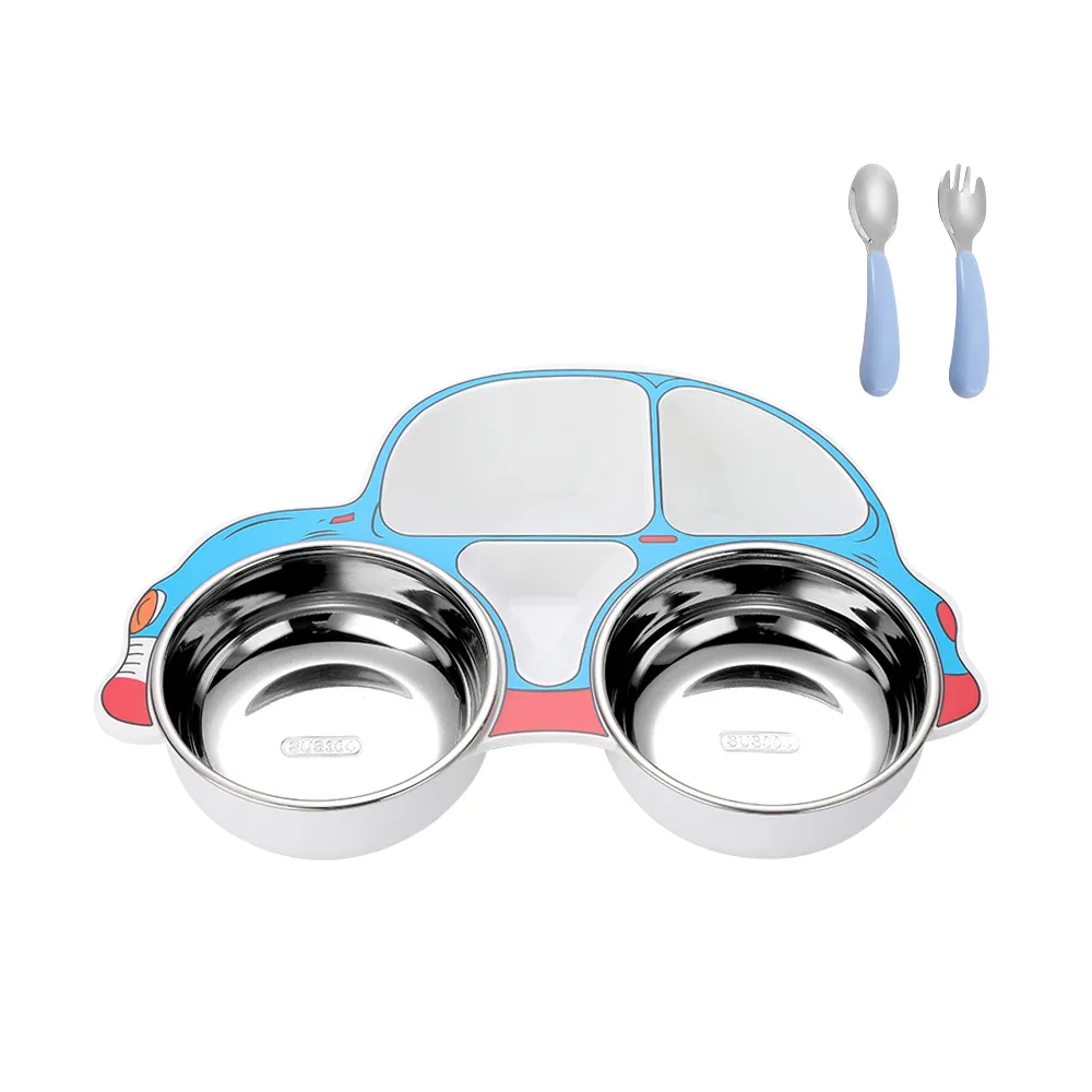 學習餐具雙碗組A｜little.b 不鏽鋼吸盤碗(寶貝藍)*1 +little.b 不鏽鋼寬口麥 歷史價格詳細信息