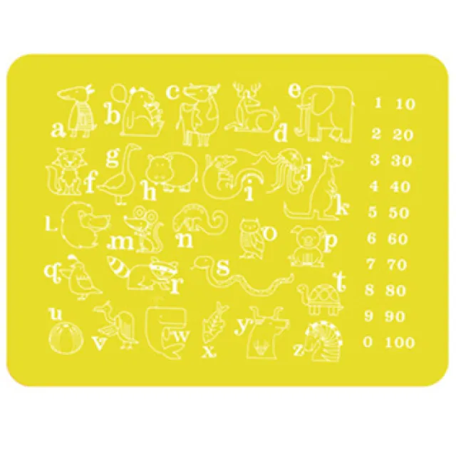 《Stylelife》矽膠學習餐墊-字母與動物(粉色) 歷史價格詳細信息