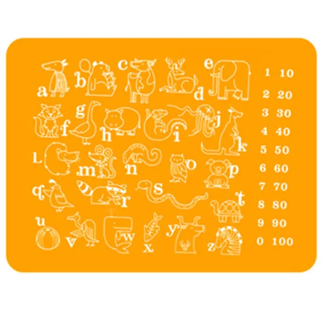 《Stylelife》矽膠學習餐墊-字母與動物(粉色) 歷史價格詳細信息