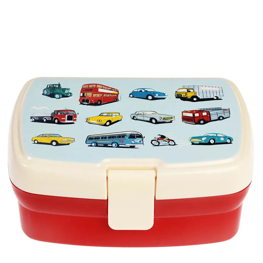 英國 Rex London 卡扣式兩層午餐盒/便當盒/野餐盒_臘腸狗玩耍_RL30434 歷史價格詳細信息