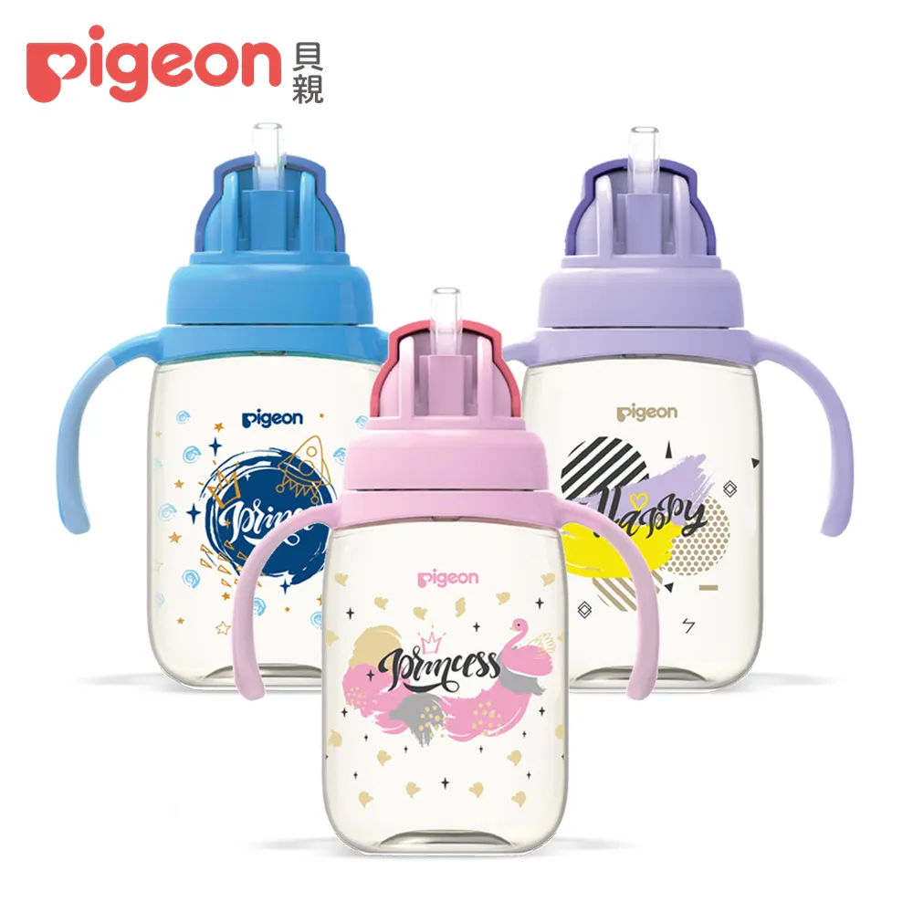 Pigeon 貝親 雙把手寬口徑PPSU奶瓶 彩繪款 240ml【宜兒樂】no 歷史價格詳細信息