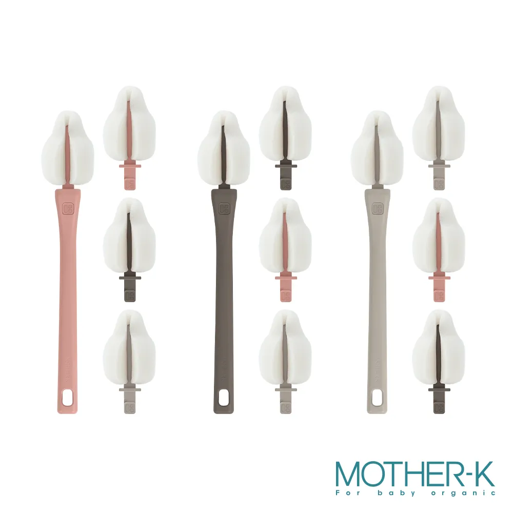 韓國MOTHER-K 舒芙蕾海綿刷 2入組 奶瓶刷/奶嘴刷【宜兒樂】 歷史價格詳細信息