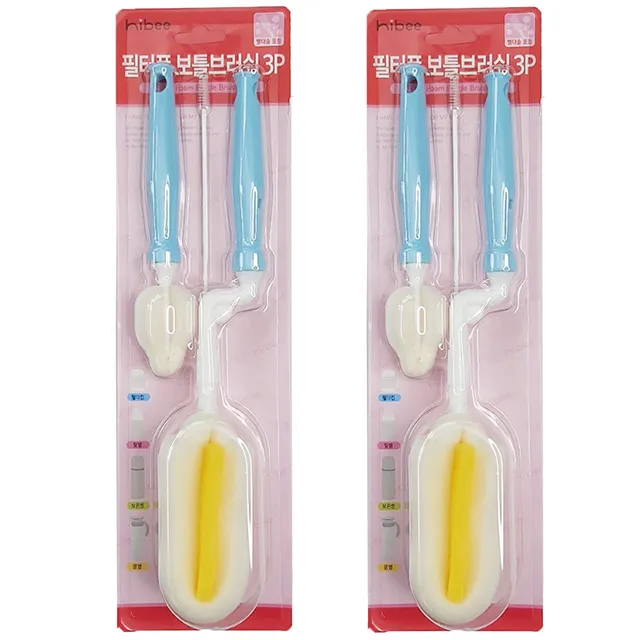 正韓 hibee 極細各類水瓶/水壺/保溫瓶/奶瓶 萬用海綿刷/旋轉型+海綿隙縫刷_星星黃(HFB0102Y2/兩套) 歷史價格詳細信息