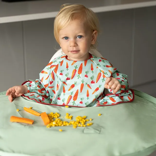 英國Tidy TOT 防水圍兜短袖可愛斑馬 無吸盤 可連結二合一托盤組 (Mama&Dada官方直營) 歷史價格詳細信息