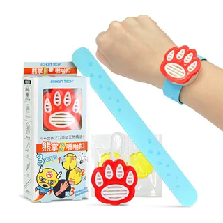 Echain Tech 熊掌超人 防蚊啪啪扣超值3入組 (含內膽3+3) 歷史價格詳細信息