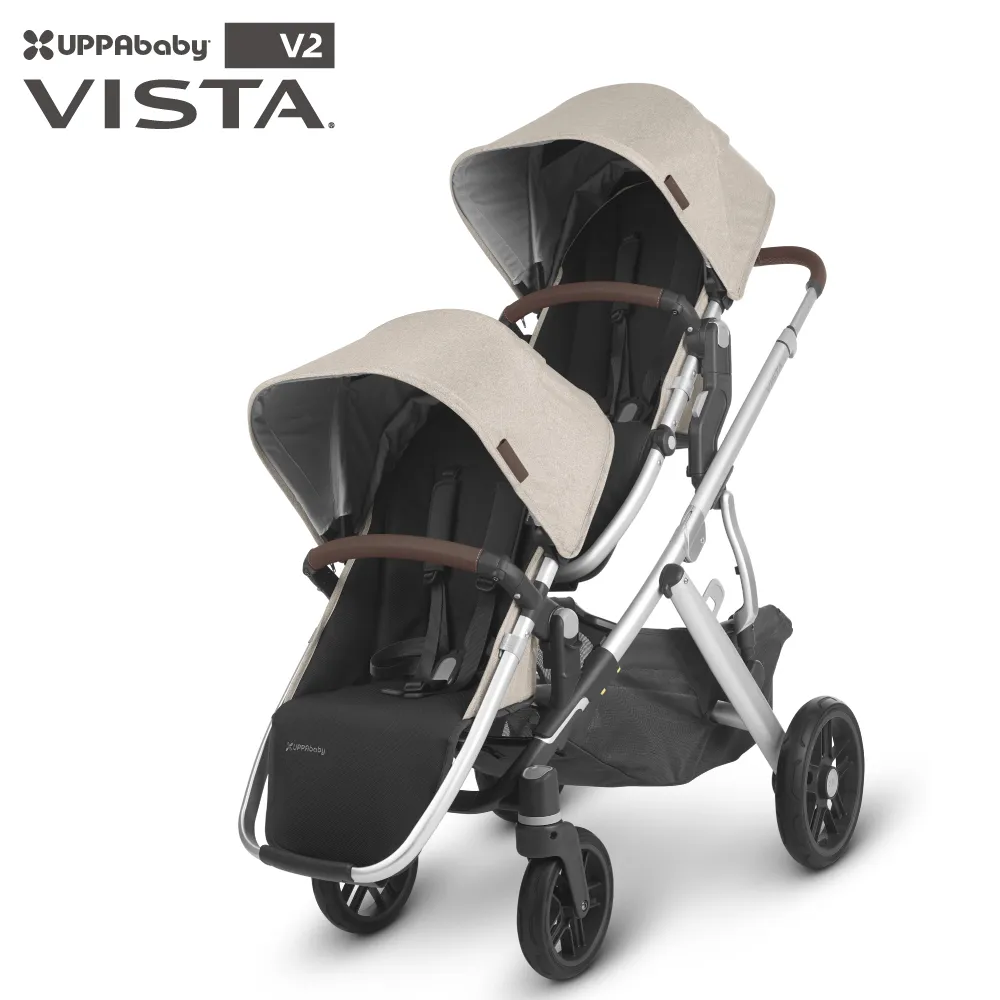 【UPPAbaby】VISTA V2王者之尊旗鑑推車 贈加高型汽座轉接器+上座加高轉接器(內含:防蚊帳*2+擋雨罩*1) 歷史價格詳細信息