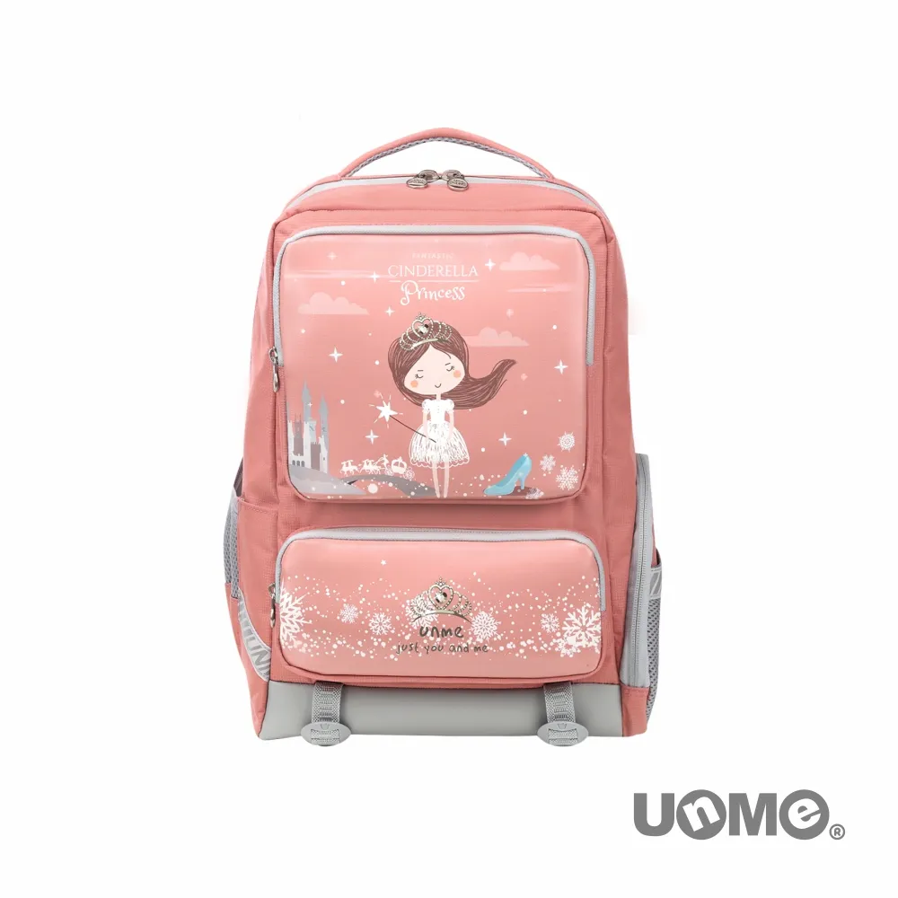 【UnMe】輕巧雪貂貓造型單層後背書包/鏡面桃粉 歷史價格詳細信息