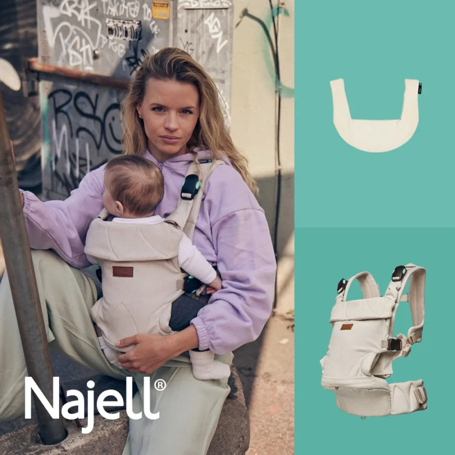 【瑞典Najell】Original V2磁扣嬰兒揹帶/背巾/腰凳揹巾-拿鐵杏+口水墊組 價格比較,價格查詢,歷史價格詳細信息