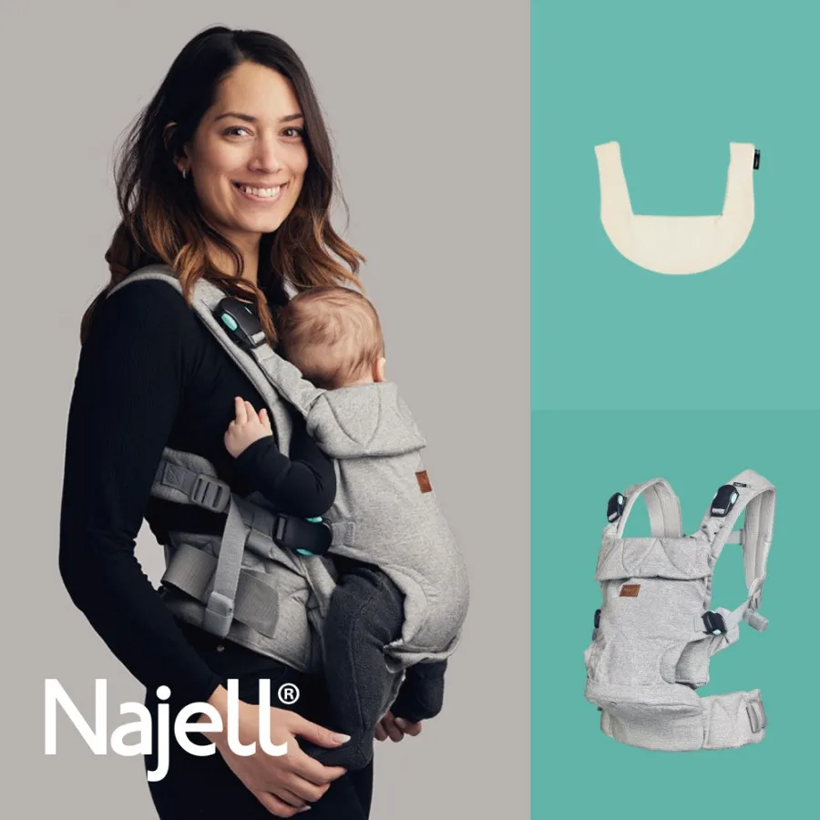 【瑞典Najell】Original V2磁扣嬰兒揹帶/背巾/腰凳揹巾-拿鐵杏+口水墊組 歷史價格詳細信息
