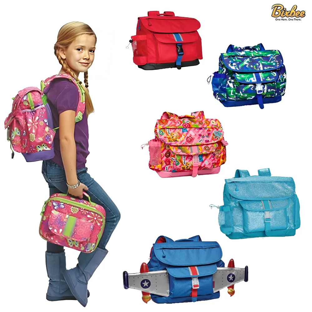 美國Bixbee - 兒童超輕量橫式護脊舒壓後背包/書包（中童/大童）-多款任選 歷史價格詳細信息