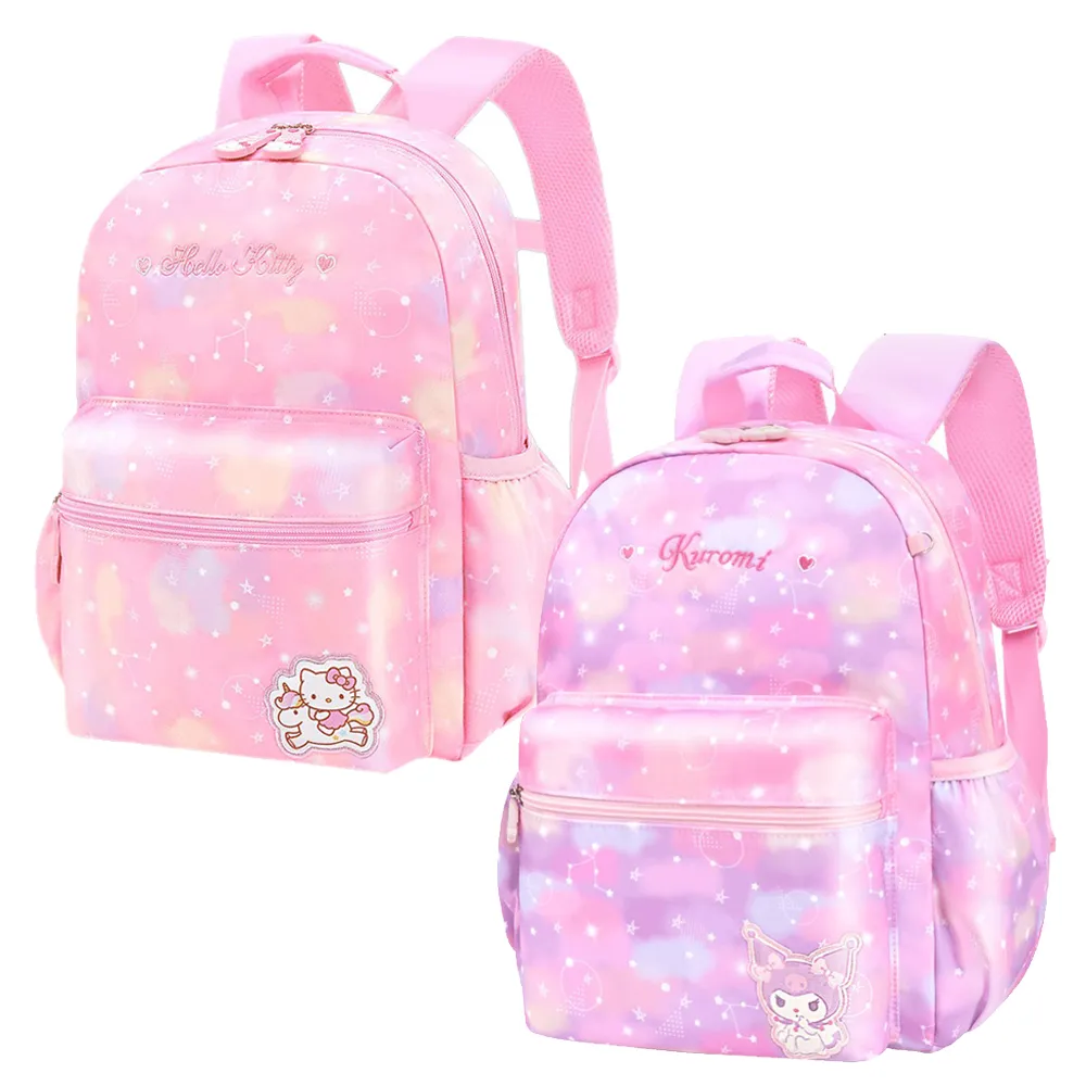 【優貝選】三麗鷗HELLO KITTY印染風格幼兒園/幼稚園書包 後背包(A4可放) 歷史價格詳細信息