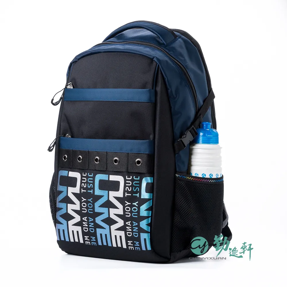 UNME 後背書包大容量二層主袋可A4資料夾上學休閒正版授權品 歷史價格詳細信息