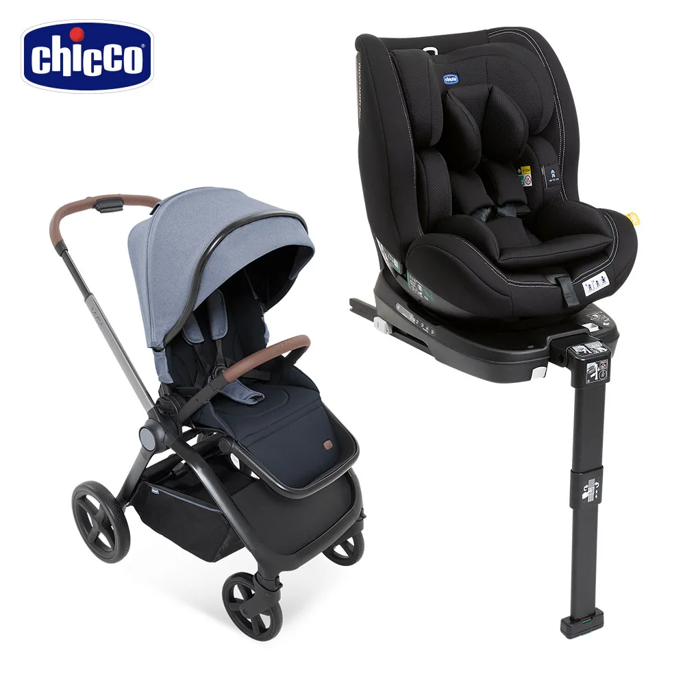 【chicco】Mysa時尚手推車+seat3fit安全汽座多色 歷史價格詳細信息