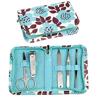 英國 Rex London 修指甲/修容套裝五入工具組_藍鴿子_RL28823 歷史價格詳細信息