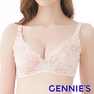 【Gennies 奇妮】哺乳內衣 美型蕾絲軟鋼圈內衣(黃 特選) 歷史價格詳細信息