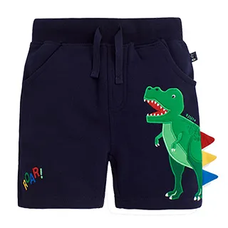 英國 JoJo Maman BeBe 超優質嬰幼兒/兒童100% 純棉綁繩短褲_海軍藍 (JJ-D7415-N) 歷史價格詳細信息