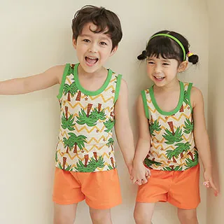 【Puco】正韓超優質嬰幼兒/兒童七分袖100% 有機純棉家居服/睡衣/家居套裝組_打火英雄(PC21-002) 歷史價格詳細信息