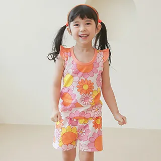 【Puco】正韓超優質嬰幼兒/兒童七分袖100% 有機純棉家居服/睡衣/家居套裝組_打火英雄(PC21-002) 歷史價格詳細信息