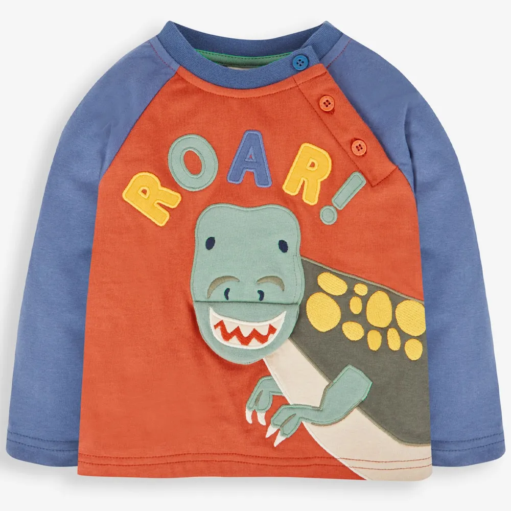 【英國 JoJo Maman BeBe】長袖圍兜/吃飯衣_乘風萬里 (JJSBL-03) 歷史價格詳細信息