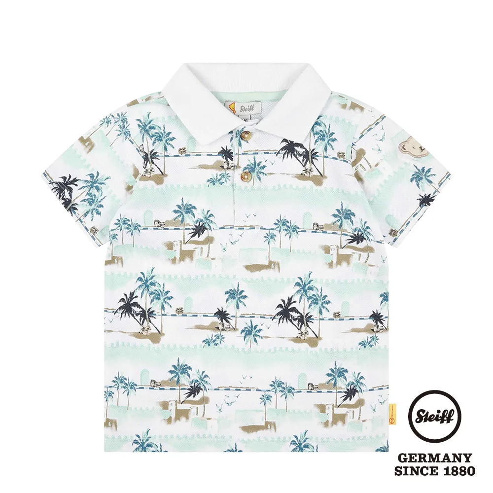 STEIFF德國精品童裝 - 短袖 襯衫領 點點 連身衣 (62包屁衣) 歷史價格詳細信息