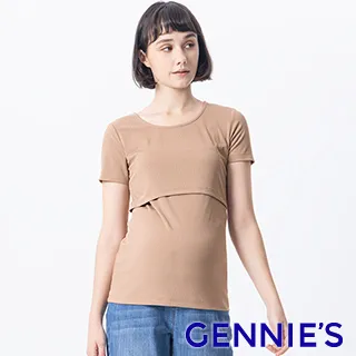 【Gennies 奇妮】彈力哺乳洋裝-紫(哺乳衣 無袖哺乳衣 連身長裙 長洋裝 開衩 上掀哺乳) 歷史價格詳細信息