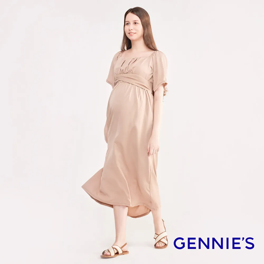 Gennies奇妮 法式高貴垂墜領秋冬背心洋裝-黑(C2209) 歷史價格詳細信息