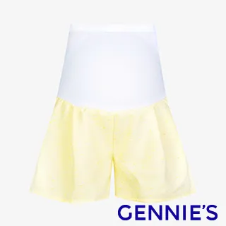 Gennies奇妮 馬賽克細格孕婦短褲(淺灰C4A53) 歷史價格詳細信息