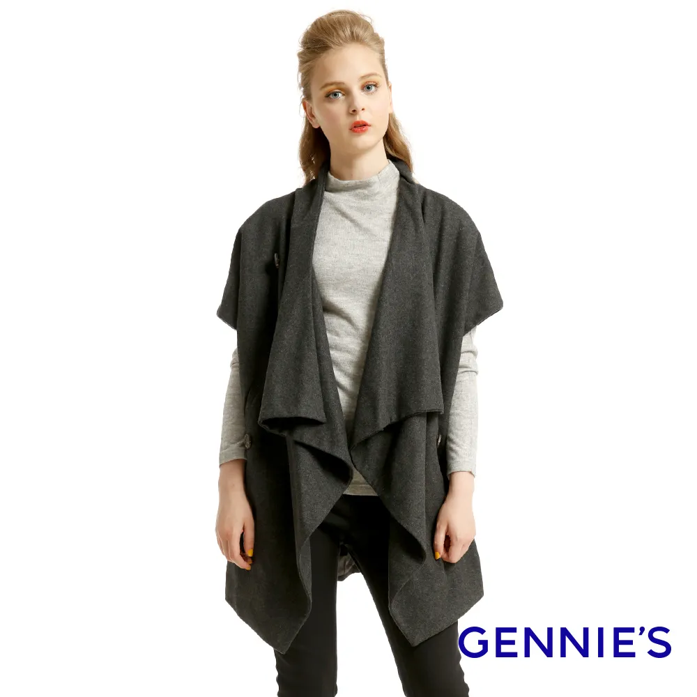 Gennies奇妮 質感刷色牛仔吊帶裙(藍/黑TJE02) 歷史價格詳細信息