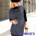 【Gennie’s奇妮】都會風情簡約配色孕婦背心上衣(G3W18) 歷史價格詳細信息