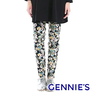 【Gennies 奇妮】渲染印花風格長褲(C4A08) 歷史價格詳細信息
