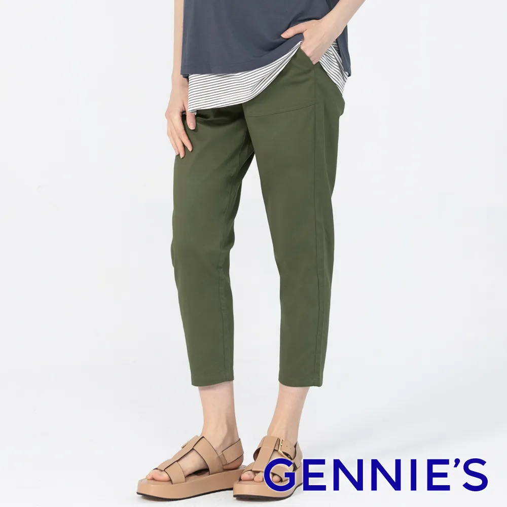 【Gennies 奇妮】工裝風率性吊帶褲-卡(孕婦褲 連身褲 寬褲 寬版 鬆緊帶 雙口袋) 歷史價格詳細信息