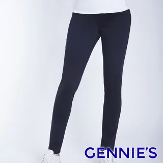 【Gennies 奇妮】顯瘦修身牛仔褲-藍(孕婦褲 長褲 筆管 窄管 後雙口袋 一體成型 無痕褲頭) 歷史價格詳細信息